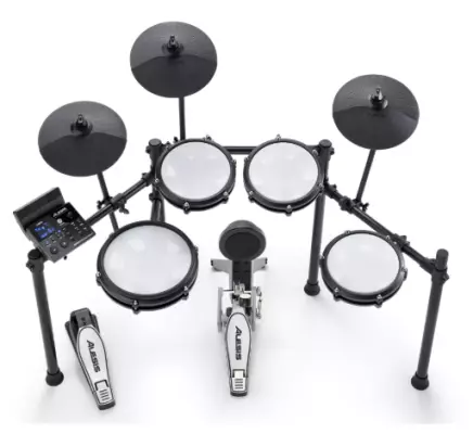 Alesis - Nitro Max 8-Piece Electronic Drum Kit with Mesh Heads and Bluetooth 2